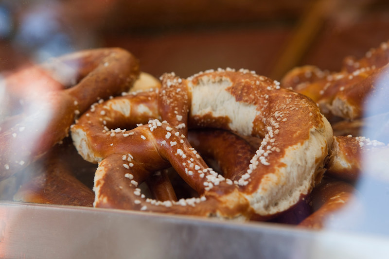 close up of salted pretzel 2022 03 08 00 28 22 utc