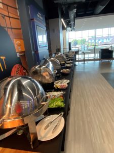 Buffet style in restaurant picture