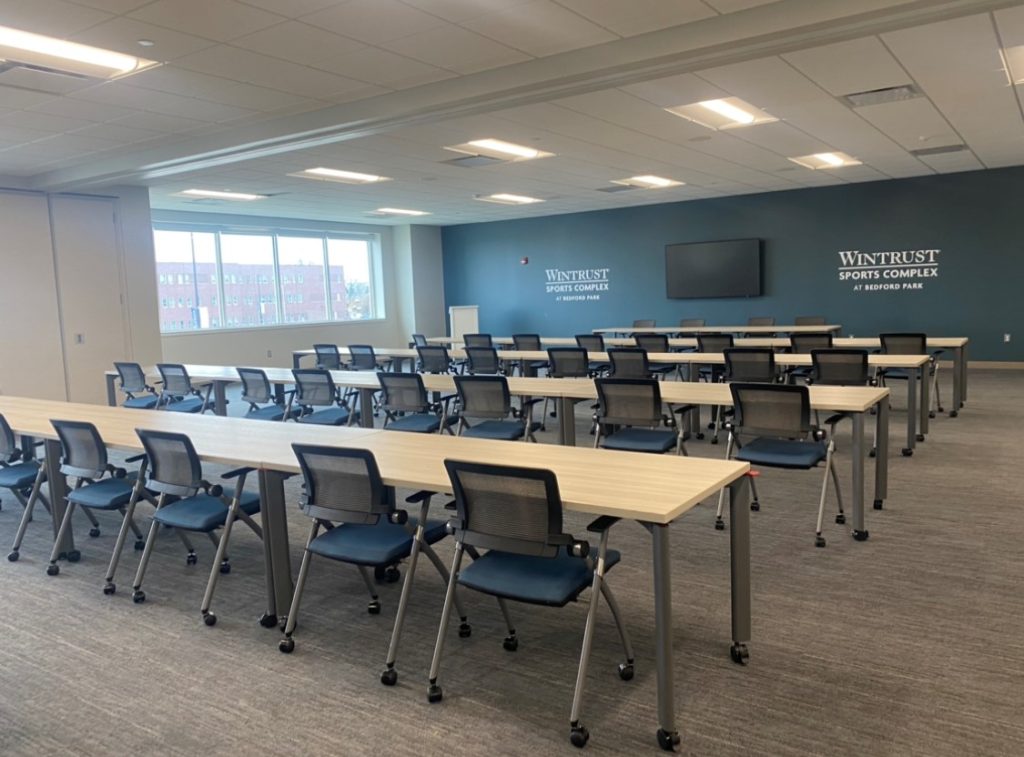 Classroom style meeting