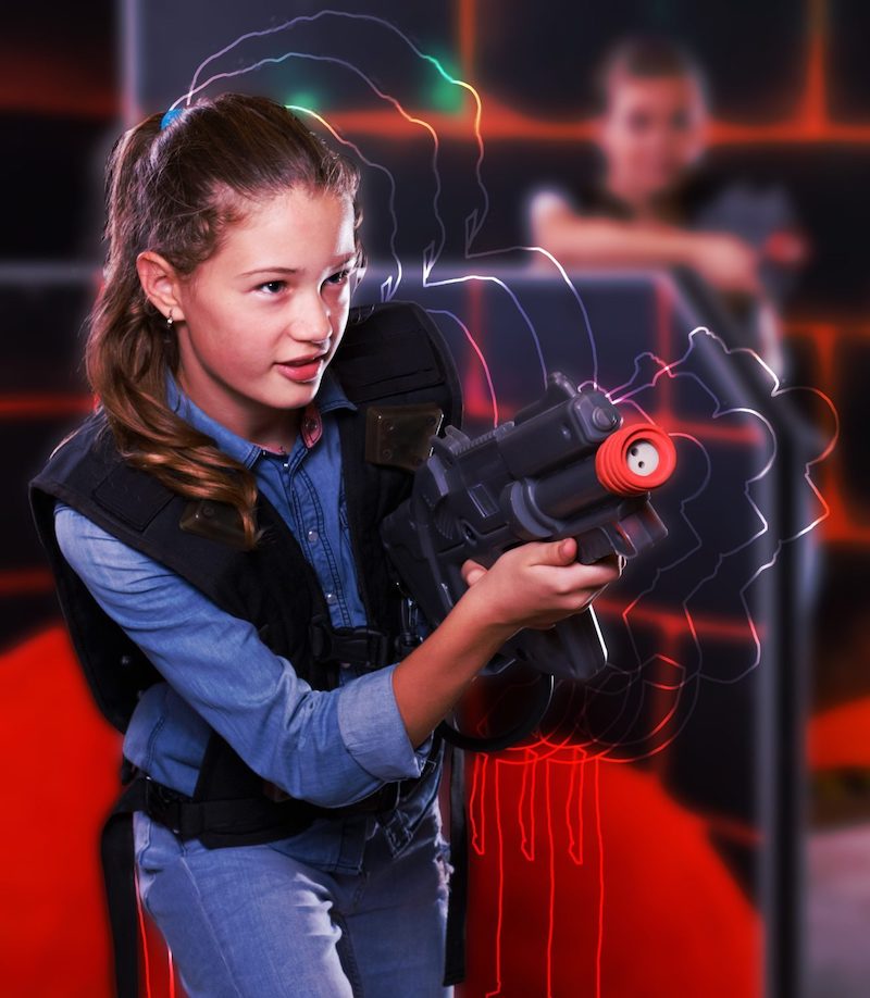 Outdoor Laser Tag in Chicago for Kids & Adults