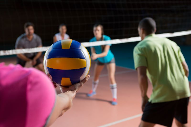 Volleyball match