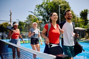 happy athletes