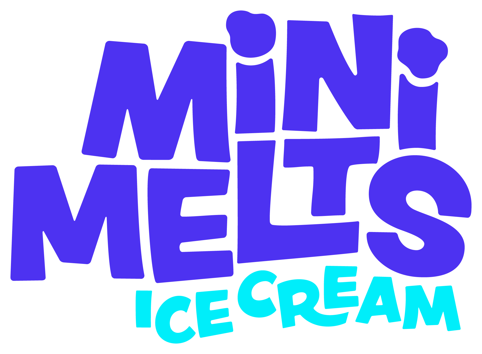 Mini Melts Logo Stacked Blue WhiteOutline rgb