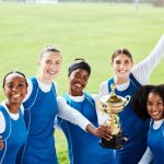 women friends on Charity Sports Events