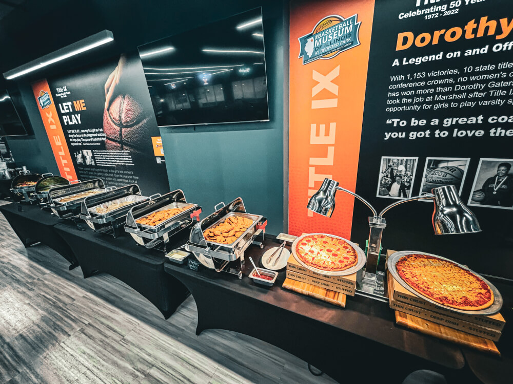 corporate conference event food
